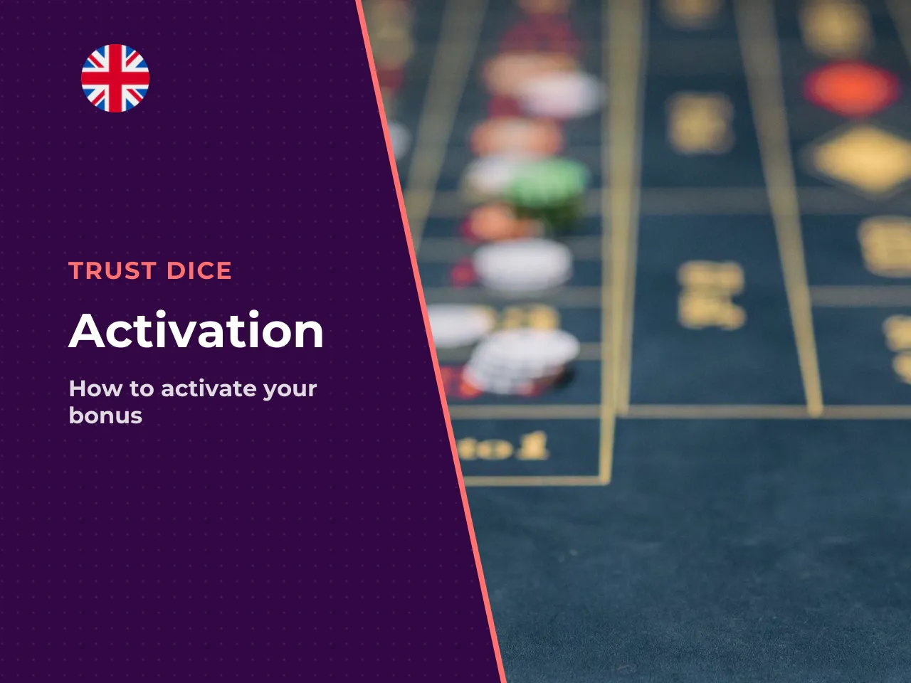 Step-by-Step Activation on TrustDice Casino. To