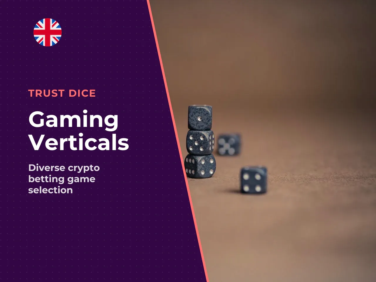 Casino Games, Sports Betting and TrustDice