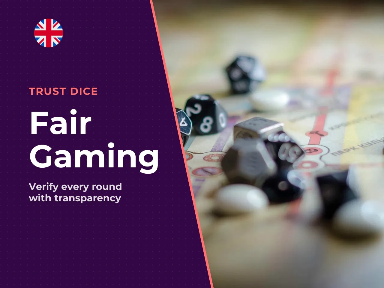 Provably Fair Games and Verifying Dice