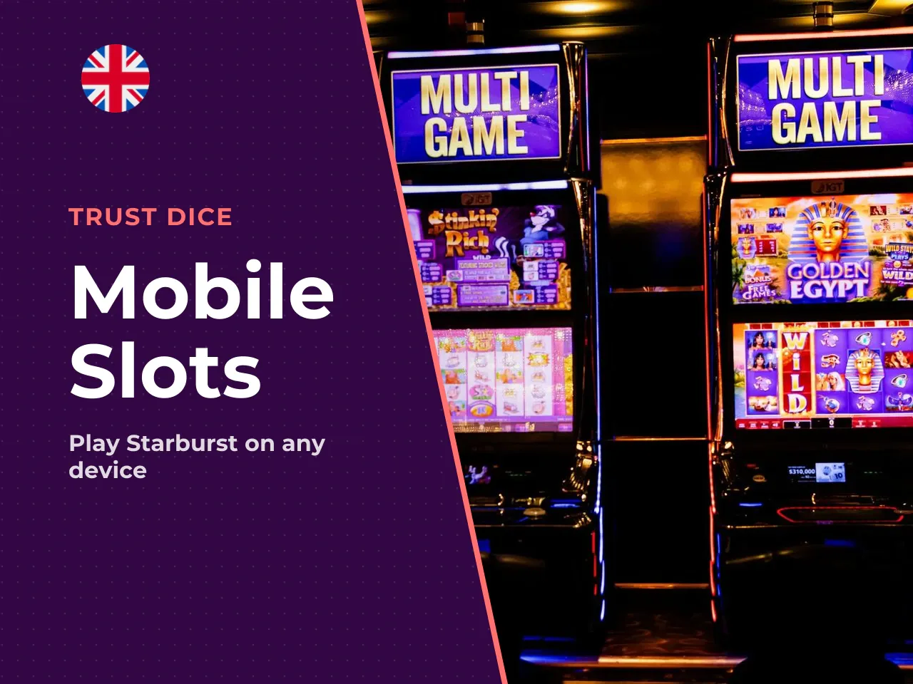 Starburst Mobile Slot on Phones and