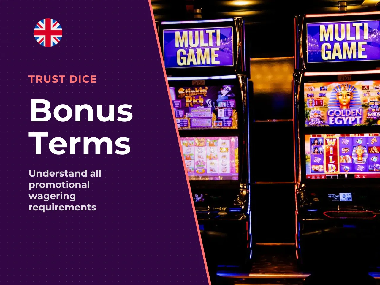 Casino Bonuses, Total Wager and Bonus