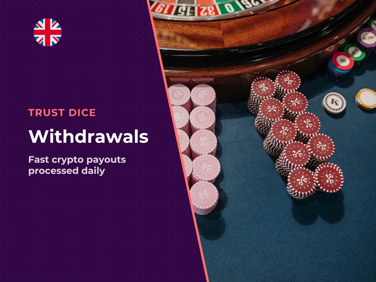 TrustDice Withdrawal Times and the Factors